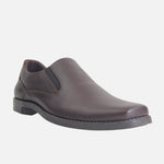 Mocasin plano tyr de sintético para hombre - Café
