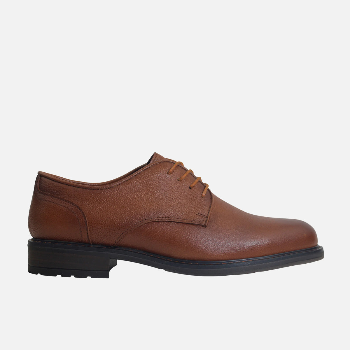 Tenis franco de cuero para hombre - Miel