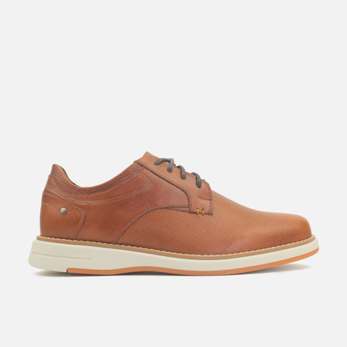 Tenis rahman de cuero para hombre - Brandy
