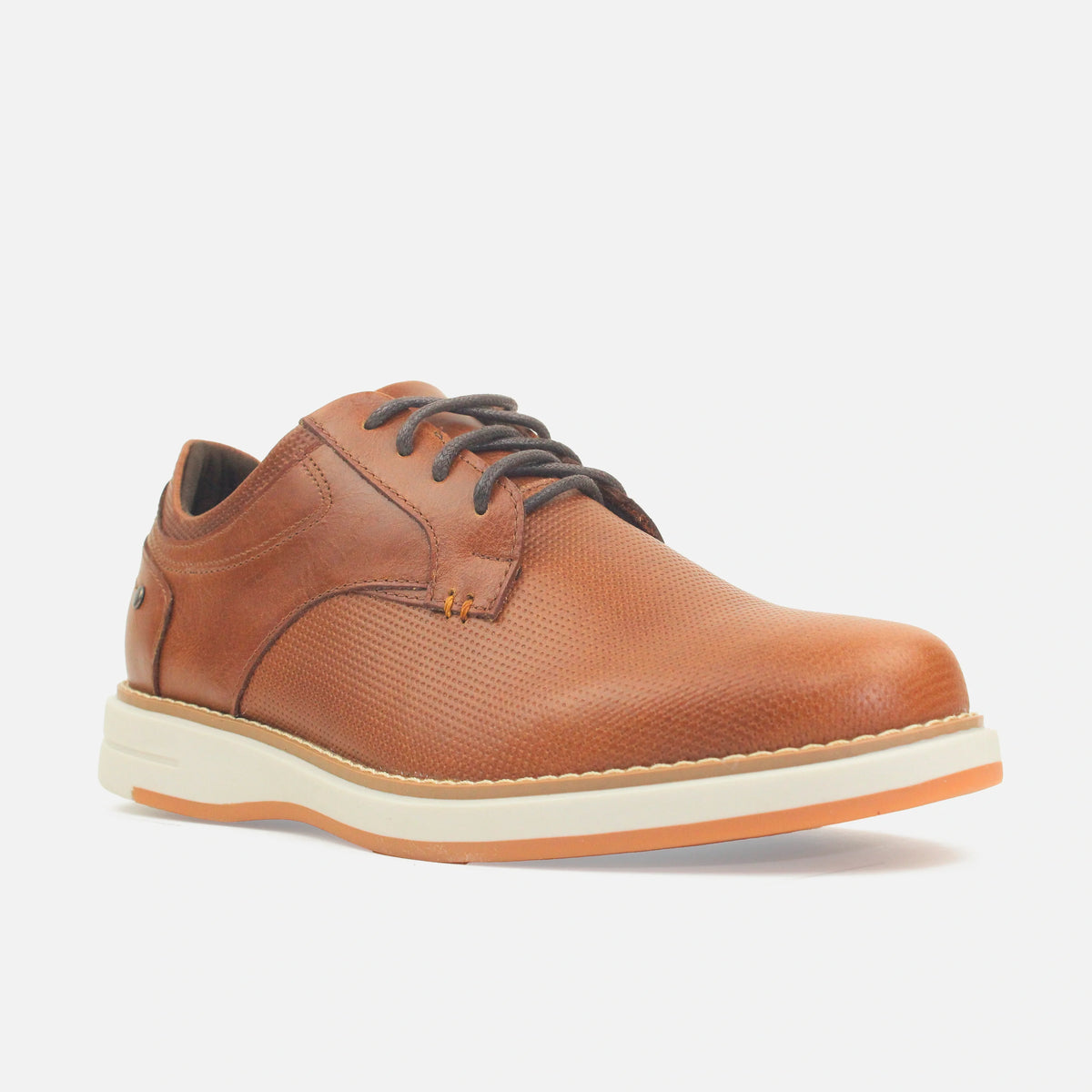 Tenis rahman de cuero para hombre - Brandy