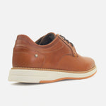 Tenis rahman de cuero para hombre - Brandy