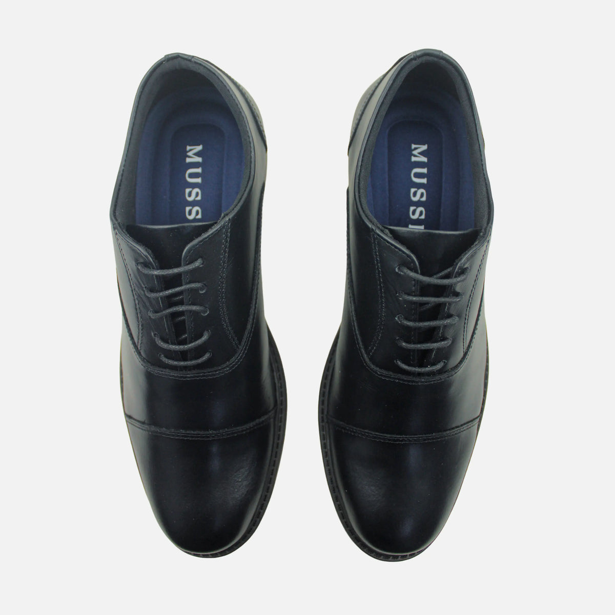 Tenis antonelli de cuero para hombre - Negro