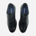 Tenis antonelli de cuero para hombre - Negro