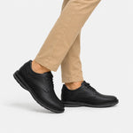 Tenis adan de sintético para hombre - Negro