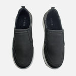 Mocasin plataforma darel de sintético para hombre - Negro