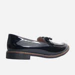 Mocasin plano selene de sintético para mujer - Negro