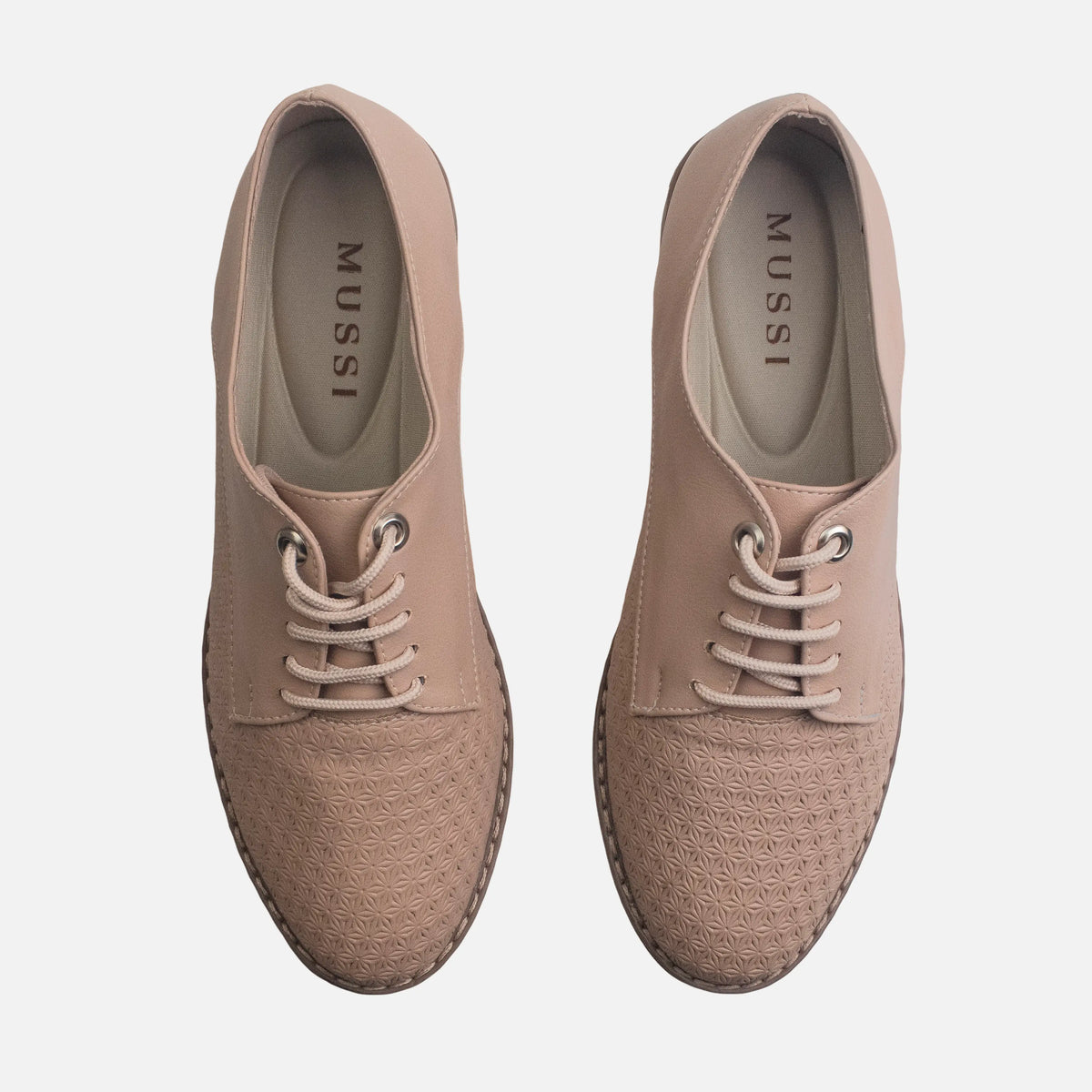 Oxford siena de sintético para mujer - Nude