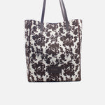 Cartera calabash de sintético para mujer - Café