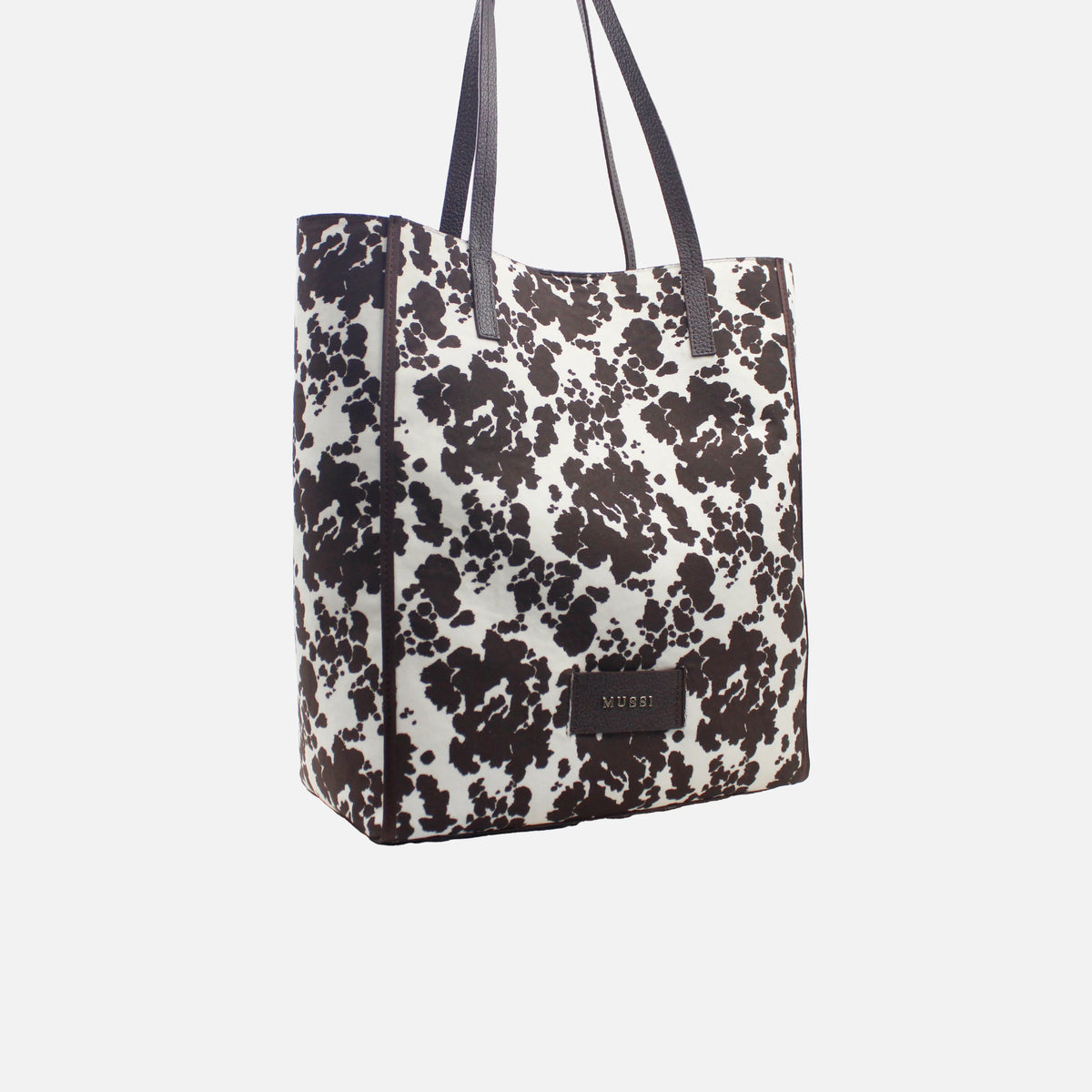 Cartera calabash de sintético para mujer - Café