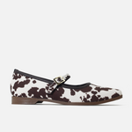 Baleta plana kawa de sintético para mujer - Café