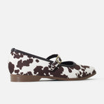 Baleta plana kawa de sintético para mujer - Café