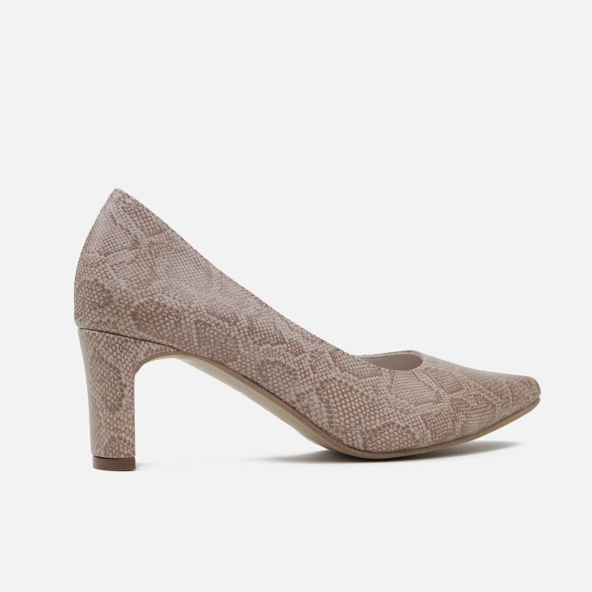 Tacones shaba de sintético para mujer - Beige
