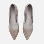 Tacones shaba de sintético para mujer - Beige