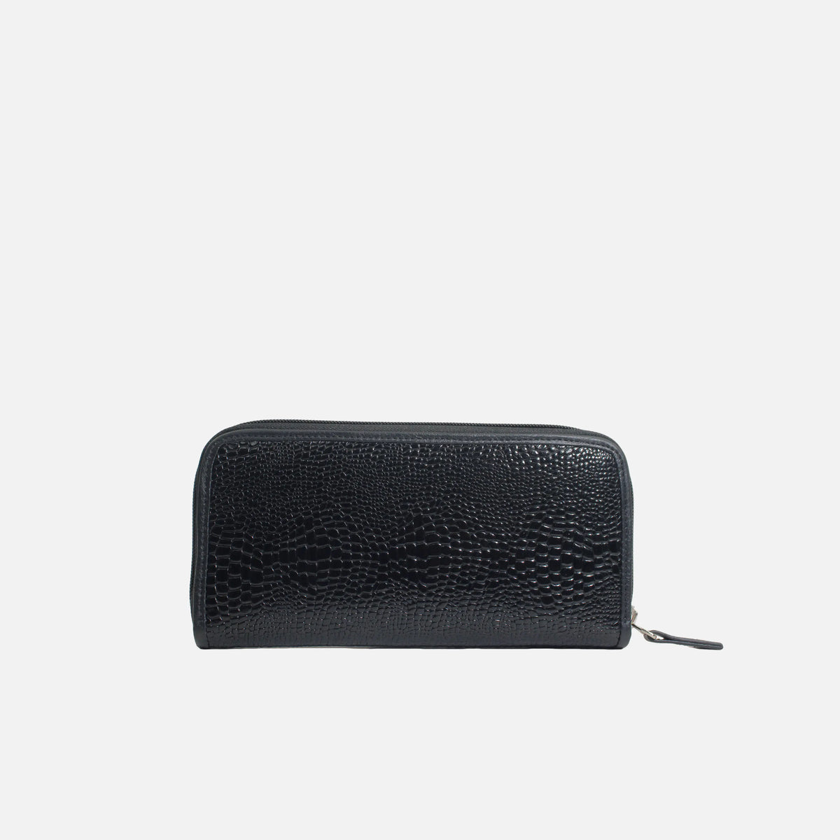 Billetera deev de cuero para mujer - Negro