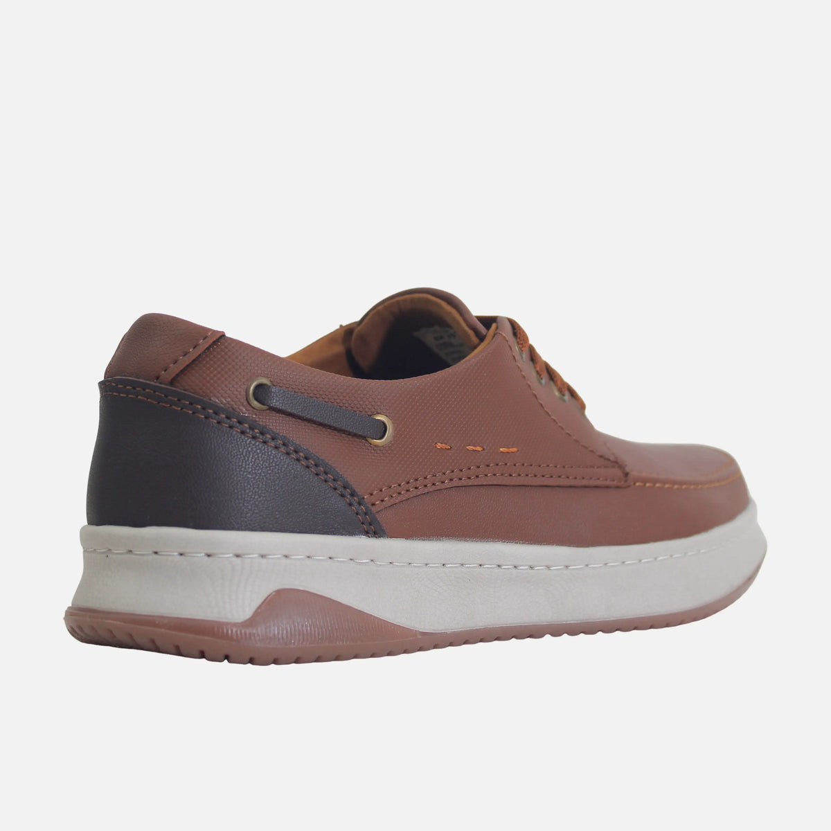 Tenis christopher de sintético para hombre - Brandy