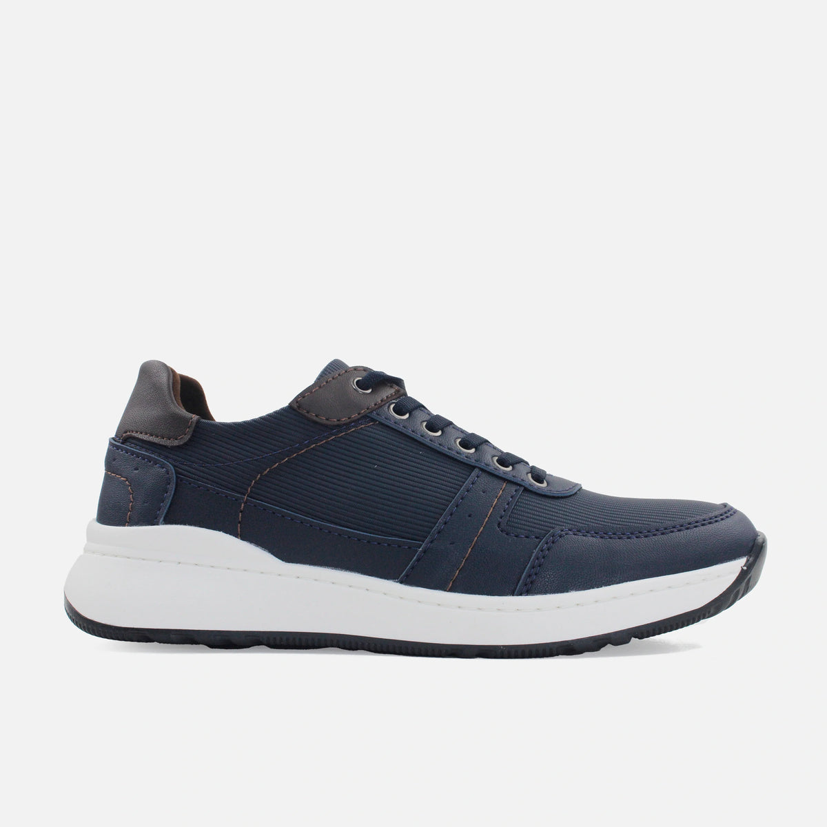 Tenis silver de sintético para hombre - Azul