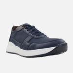 Tenis silver de sintético para hombre - Azul
