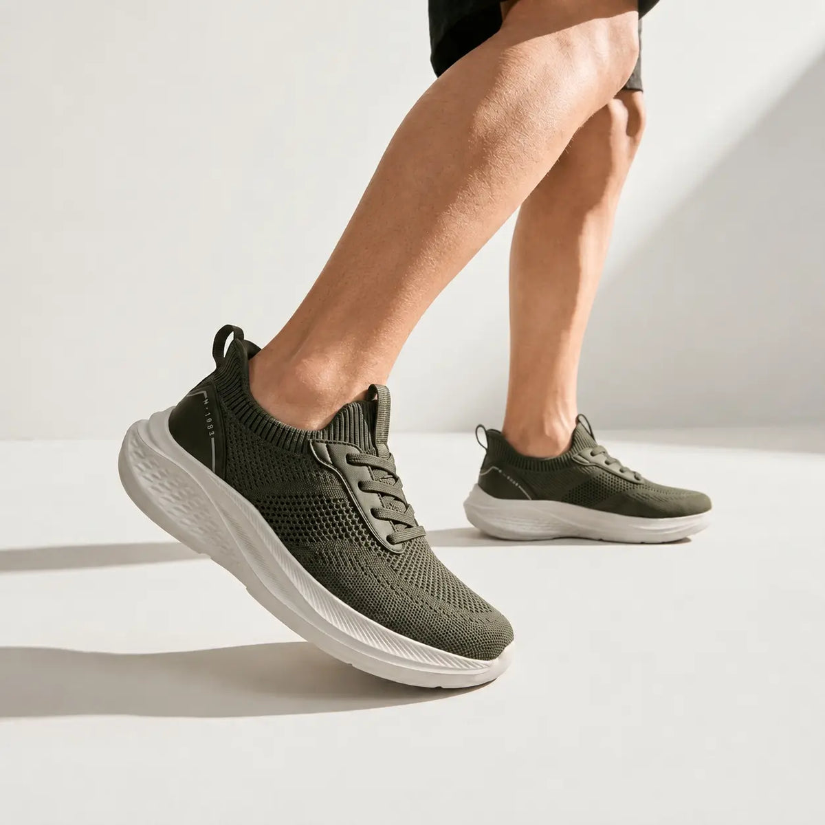 Tenis ridge de textil para hombre - Verde