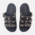 Sandalia chunky kifaru de sintético para mujer - Café