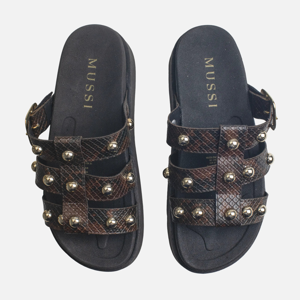 Sandalia chunky kifaru de sintético para mujer - Brandy