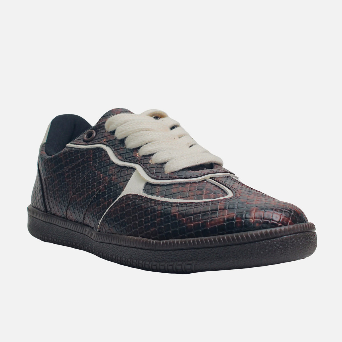 Tenis koba de sintético para mujer - Café