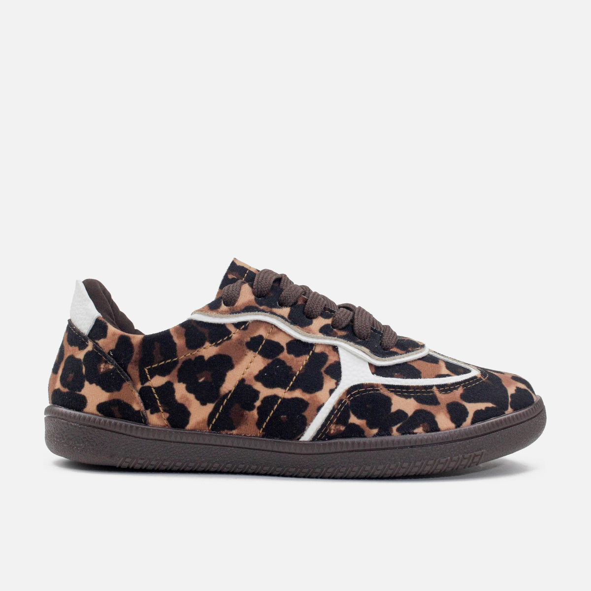 Tenis koba de sintético para mujer - Café