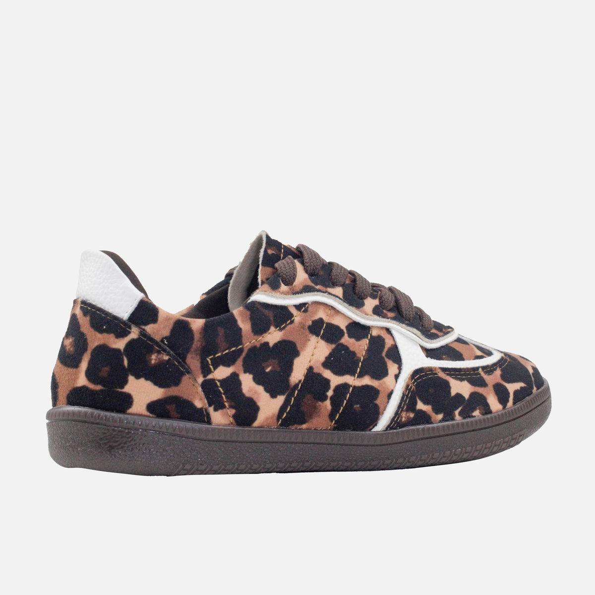 Tenis koba de sintético para mujer - Café