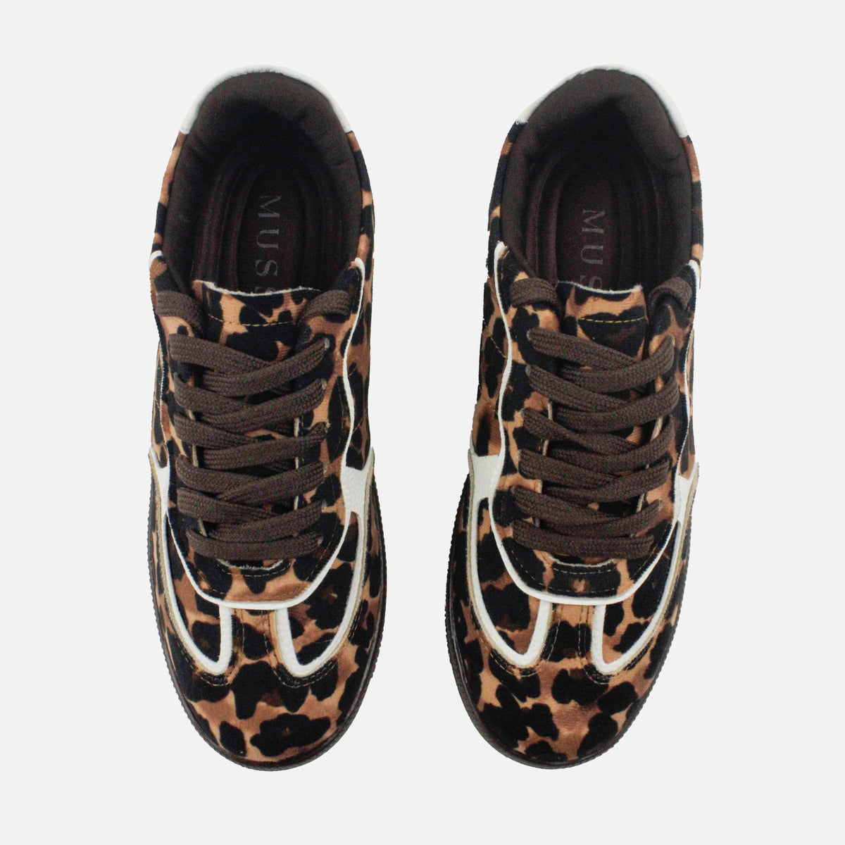 Tenis koba de sintético para mujer - Café