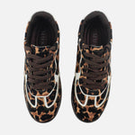 Tenis koba de sintético para mujer - Café