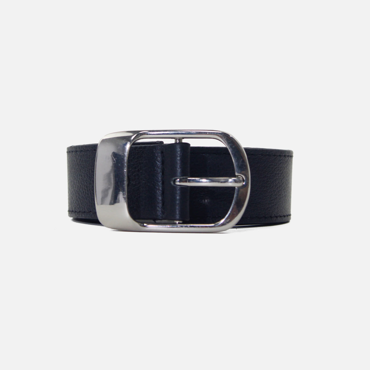 Correa mellisa de cuero para mujer - Negro