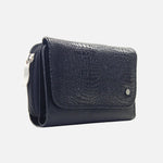 Billetera rosabella de cuero para mujer - Negro