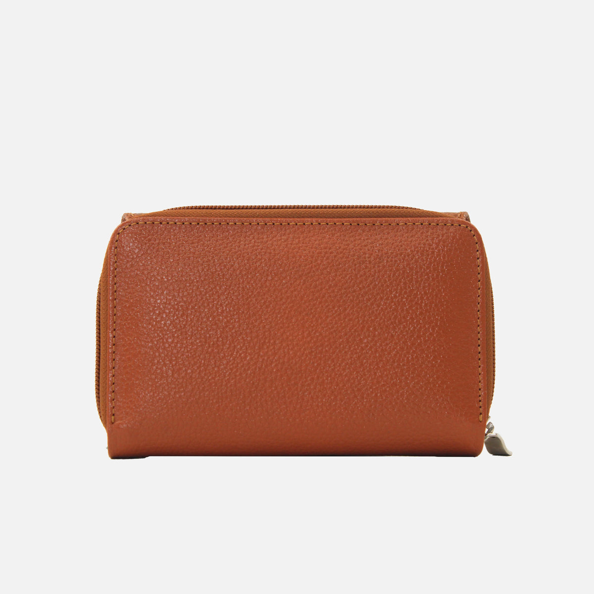 Billetera rosabella de cuero para mujer - Miel