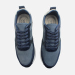 Tenis noa de cuero para hombre - Azul