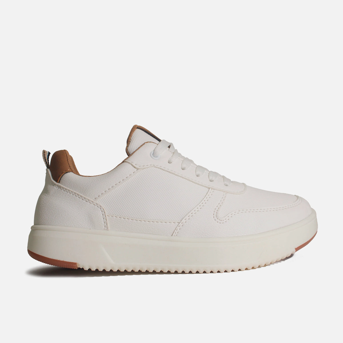 Tenis raffaele de sintético para hombre - Blanco