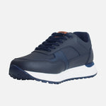 Tenis paulo de sintético para hombre - Azul