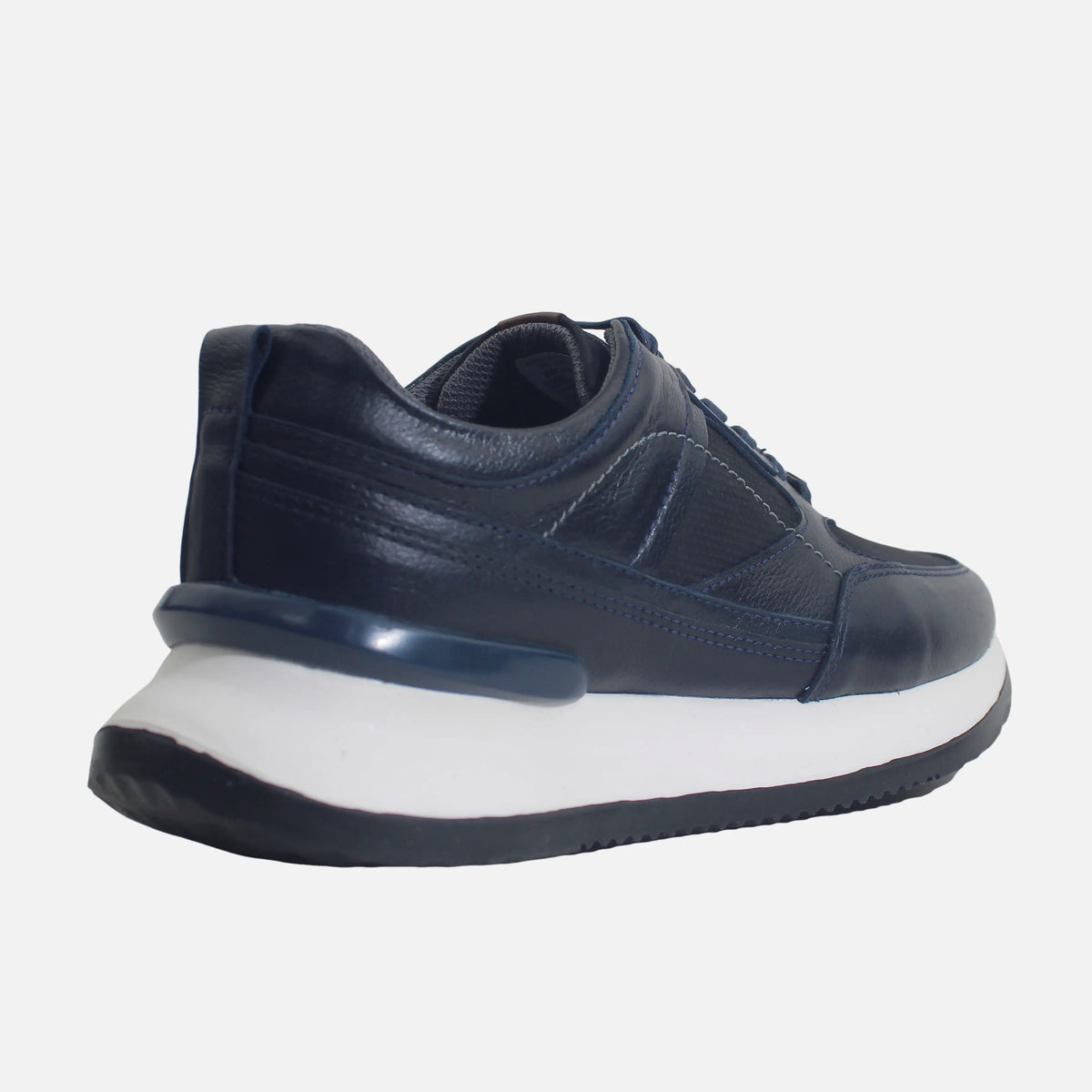 Tenis noan de cuero para hombre - Azul