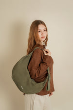 Cartera Aluna de cuero para mujer - Verde